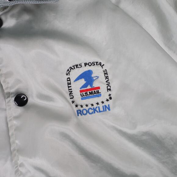 Vintage USPS Satin Bomber Jacket - Picture 5 of 9